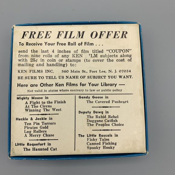 Vtg Super 8 Film Heckle and Jeckle House Busters Terrytoons Ken Films 1962 CBS - Picture 4 of 8